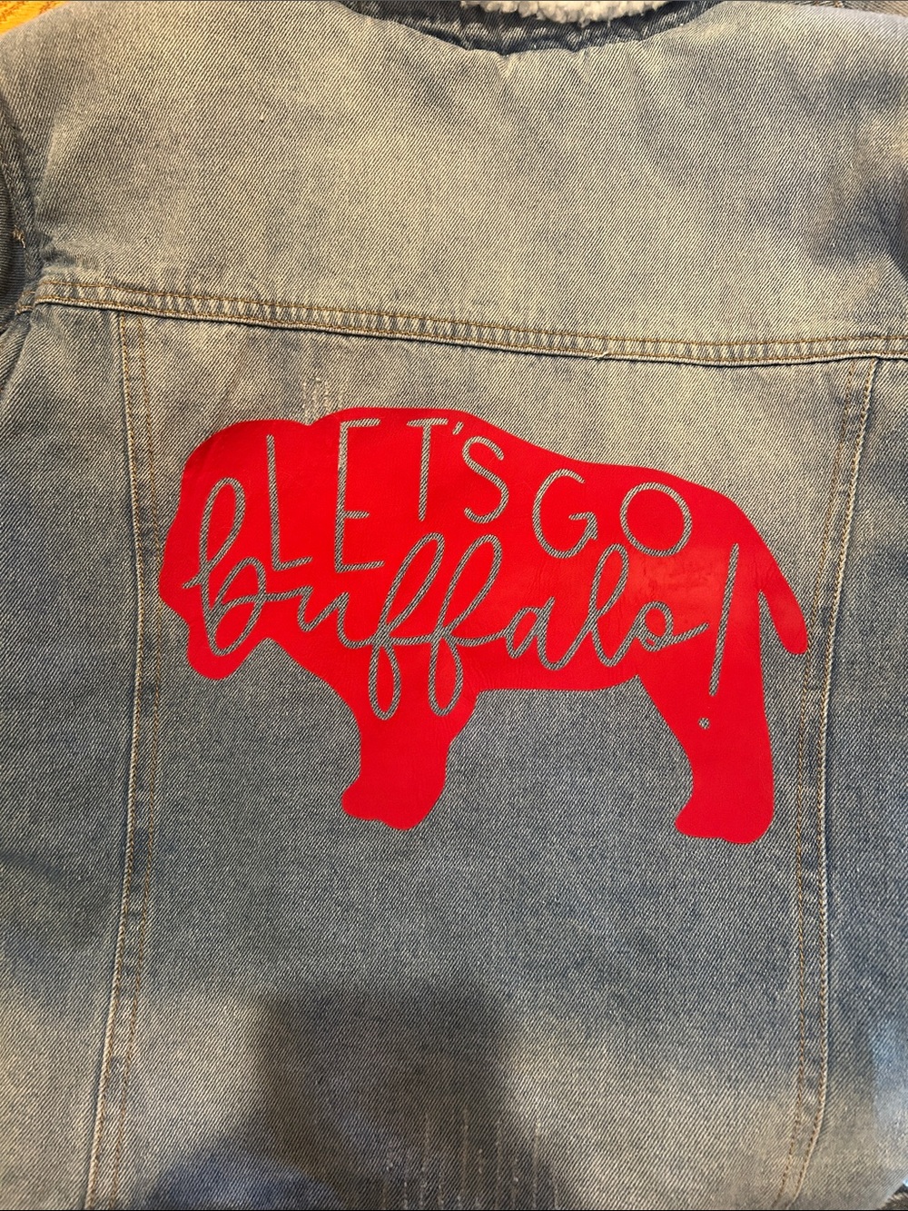 Buffalo Bills Denim Jacket - Picture 2 of 4